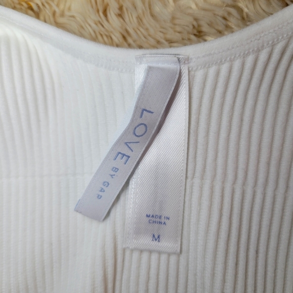 Love by Gap - Ribbed Crop Top/Seamless Bralette - Picture 3 of 4